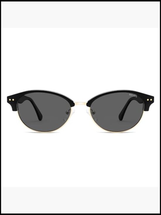 Trendy Oval Polarized Sunglasses Retro Shades Sunnies main image 4